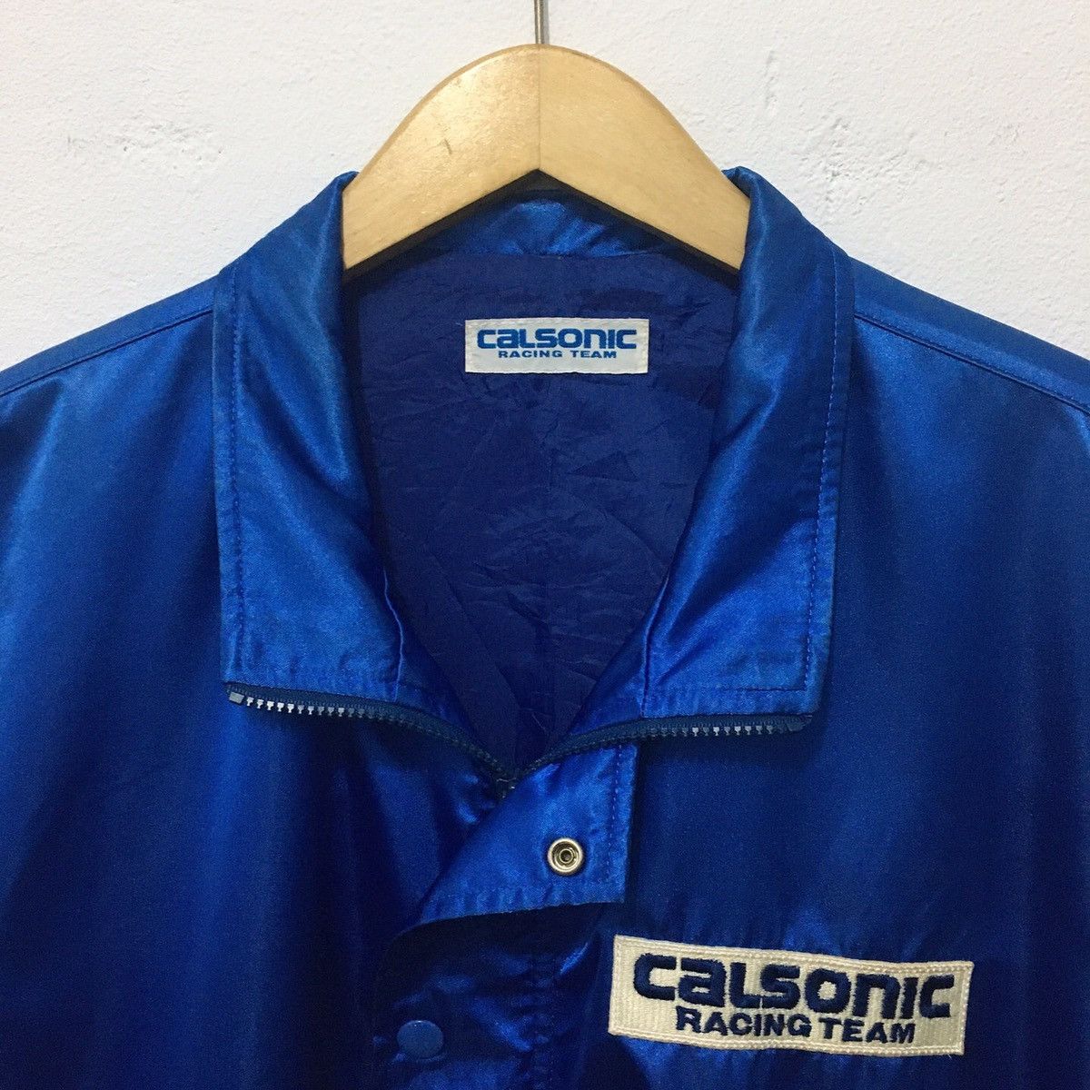 Gear for Sports × Vintage Vintage Nissan Calsonic Racing Team Jacket JDM Size US L / EU 52-54 / 3 - 14 Thumbnail