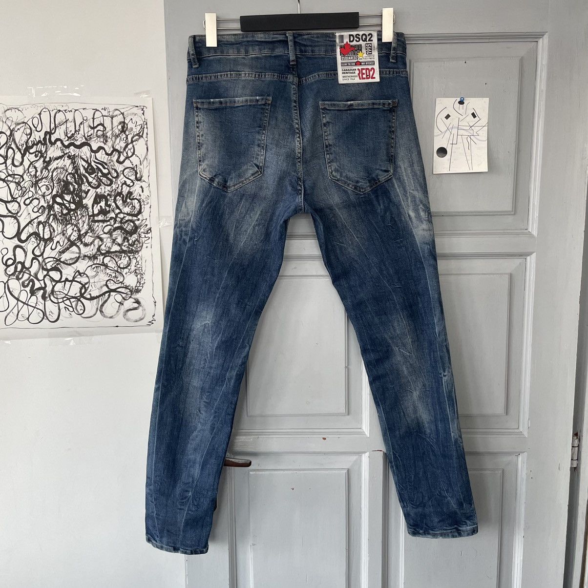 Dsquared2 Vintage Dsquared2 Distressed Denim Pants Size US 32 / EU 48 - 7 Thumbnail