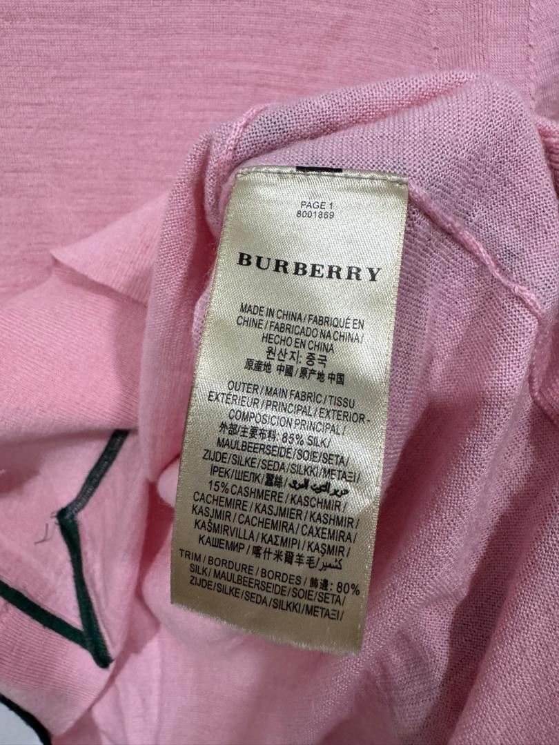 Burberry Burberry Silk/Cashmere Knitted Sweater Size US XS / EU 42 / 0 - 7 Thumbnail
