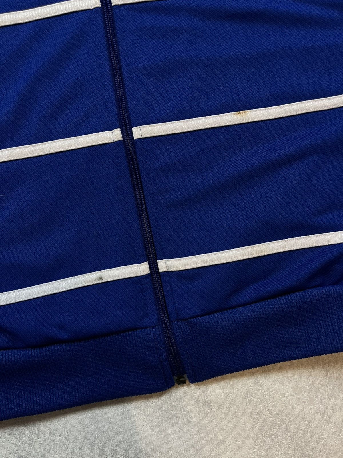 Nike × Vintage 90’s NIKE TEAM RETRO Y2K SWOOSH LOGO STRIPED TRACK JACKET Size US XL / EU 56 / 4 - 6 Thumbnail