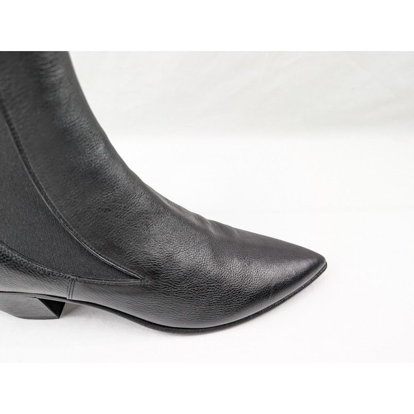 Saint Laurent Paris o1rshd1 Banana 50 EL Bo Riverside Boots in Nero Size US 8 / EU 41 - 3 Thumbnail