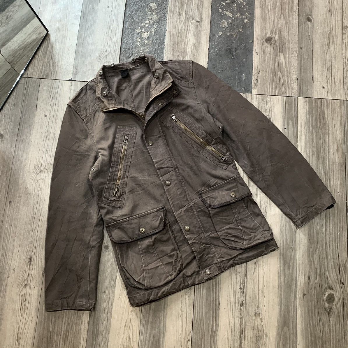 If Six Was Nine PPFM Brown Parka Avantgarde Jacket | Grailed