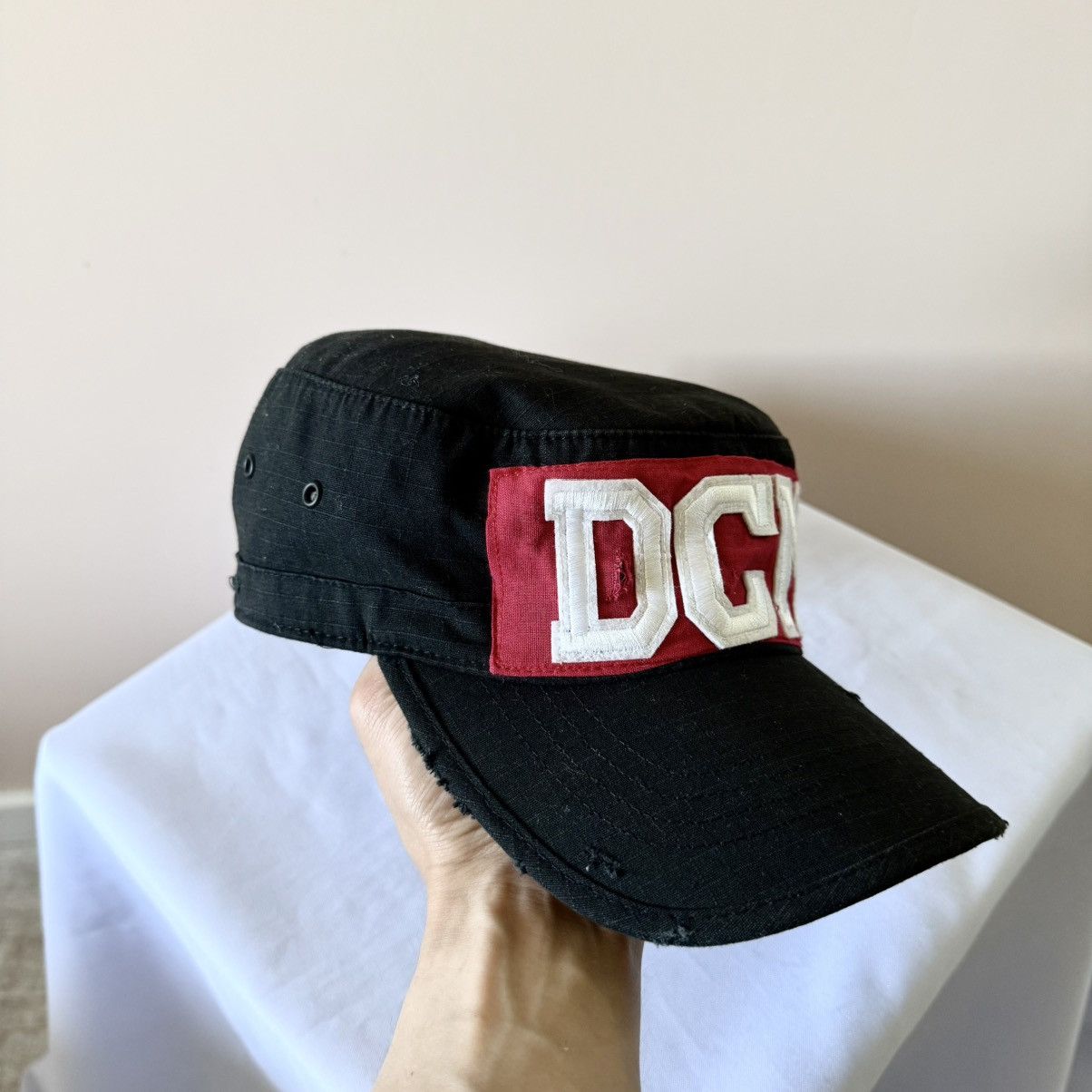Hysteric Glamour Y2K Days Gone DCM Cadet Distressed Army Game Cap Hat Japan Size ONE SIZE - 3 Thumbnail