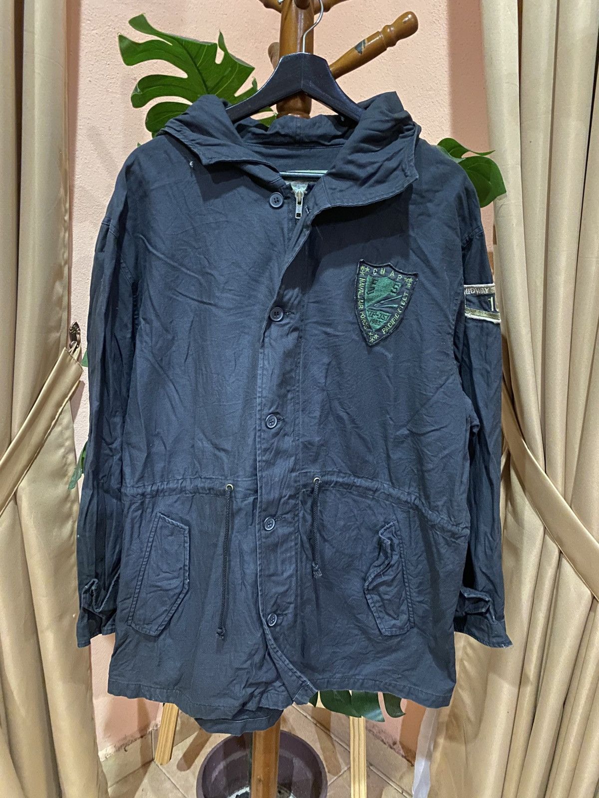 Other Vintage Military Style CNAP Naval Air Force Parka Jacket Size US L / EU 52-54 / 3 - 1 Thumbnail