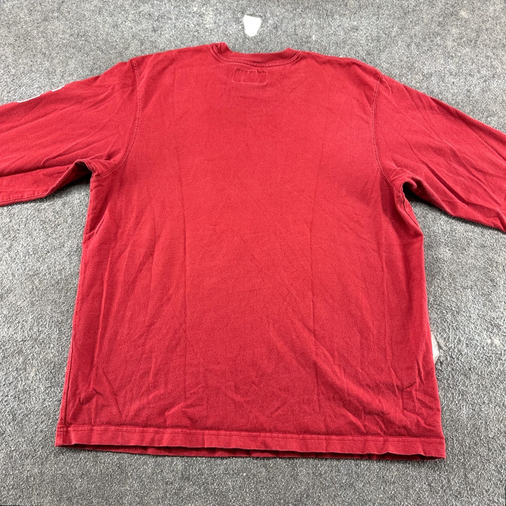 Abercrombie & Fitch VINTAGE Abercrombie & Fitch Shirt Mens L Red Pullover Football Cotton 90s Sweatshirt Crew Neck Long Sleeve Fleece Logo Size US L / EU 52-54 / 3 - 5 Thumbnail
