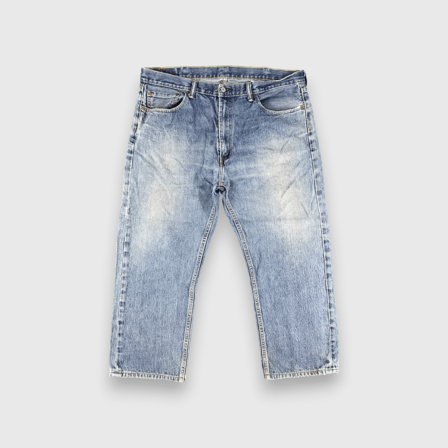 Levi's Vintage Blue Wash Levis 505 Jeans-J2492 Size US 40 / EU 56 - 1 Thumbnail