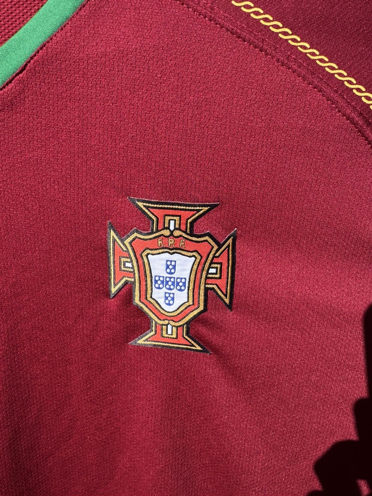 Nike Vintage Portugal Home Football Jersey - Nike World Cup 2006 Size US XXL / EU 58 / 5 - 5 Thumbnail