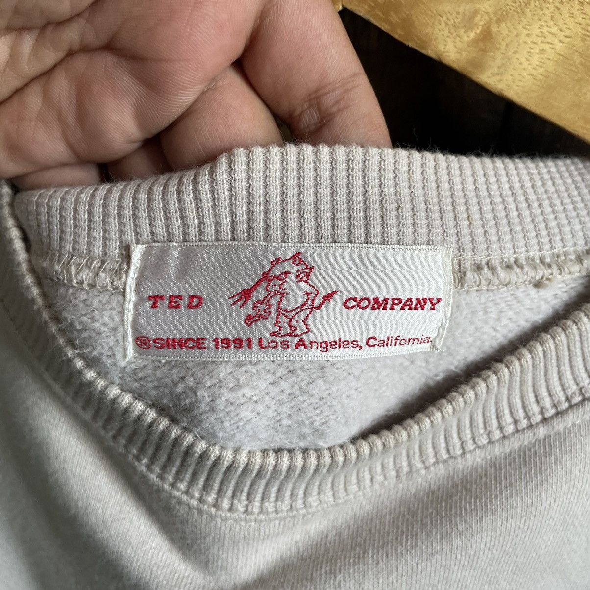 Tedman Vintage Ted Company Big Logo Sweatshirt Size US M / EU 48-50 / 2 - 8 Thumbnail
