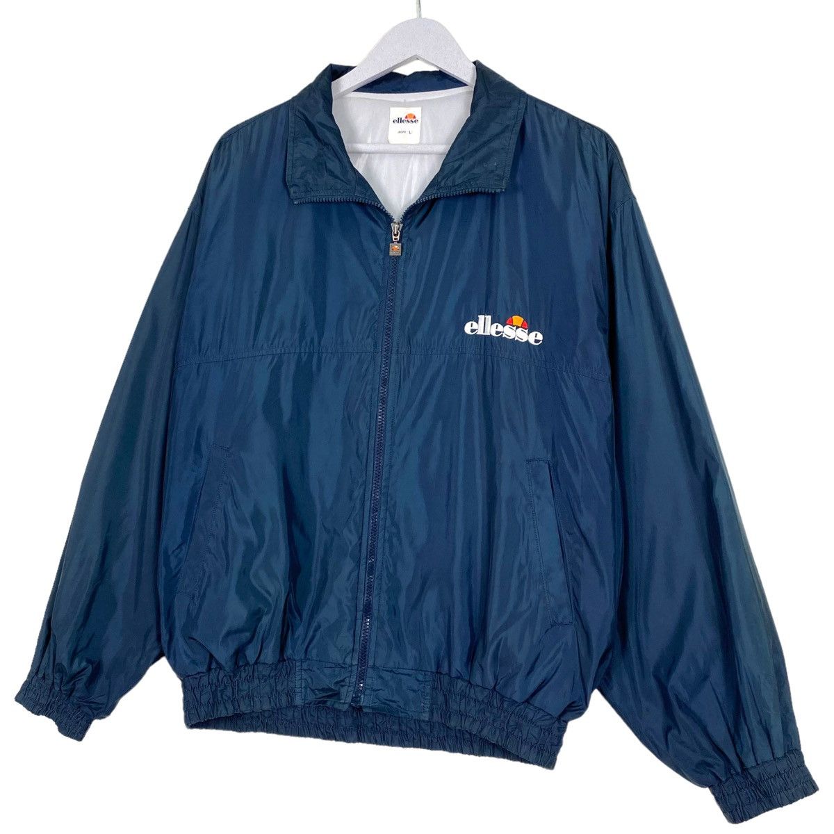 Ellesse × Vintage 💥ELLESSE SPORT ZIP WINDBREAKER JACKET Size US L / EU 52-54 / 3 - 2 Thumbnail