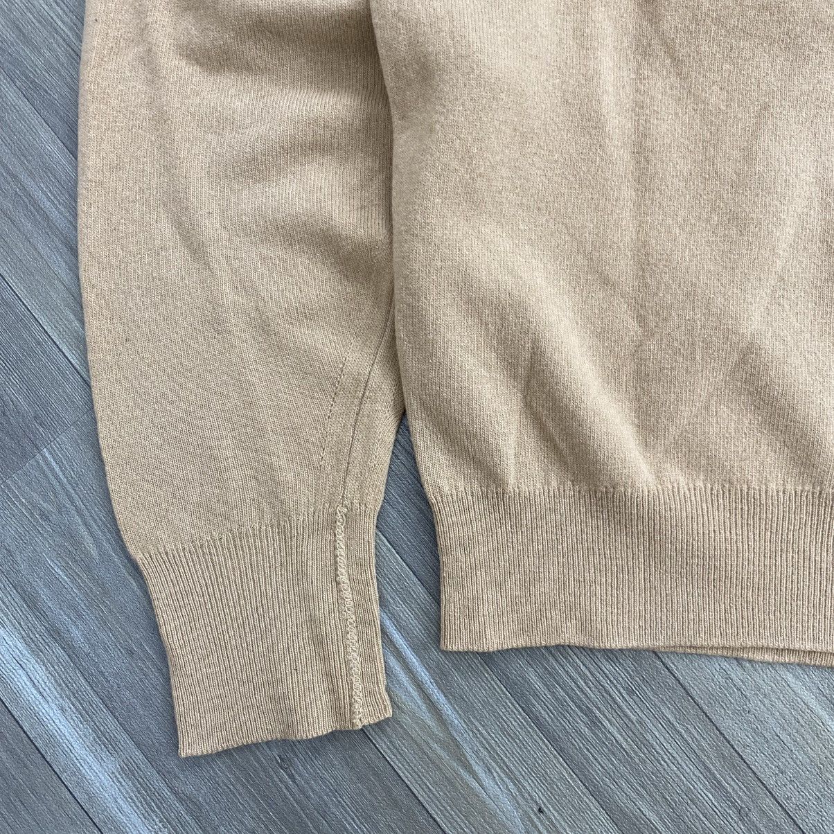 Burberry 90s Vintage Burberrys London Lambwool Knit Sweatshirt Luxury Size US L / EU 52-54 / 3 - 10 Thumbnail