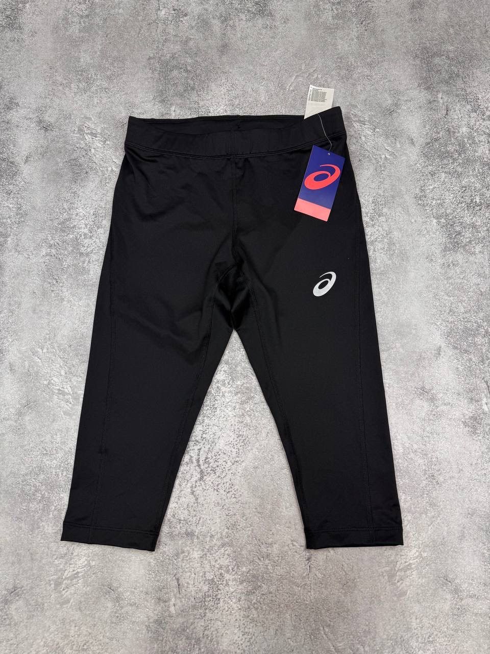 Asics Asics Women NWT Silver Knee Tight Capri Leggings Performance Size 25" / US 0 / IT 36 - 1 Thumbnail