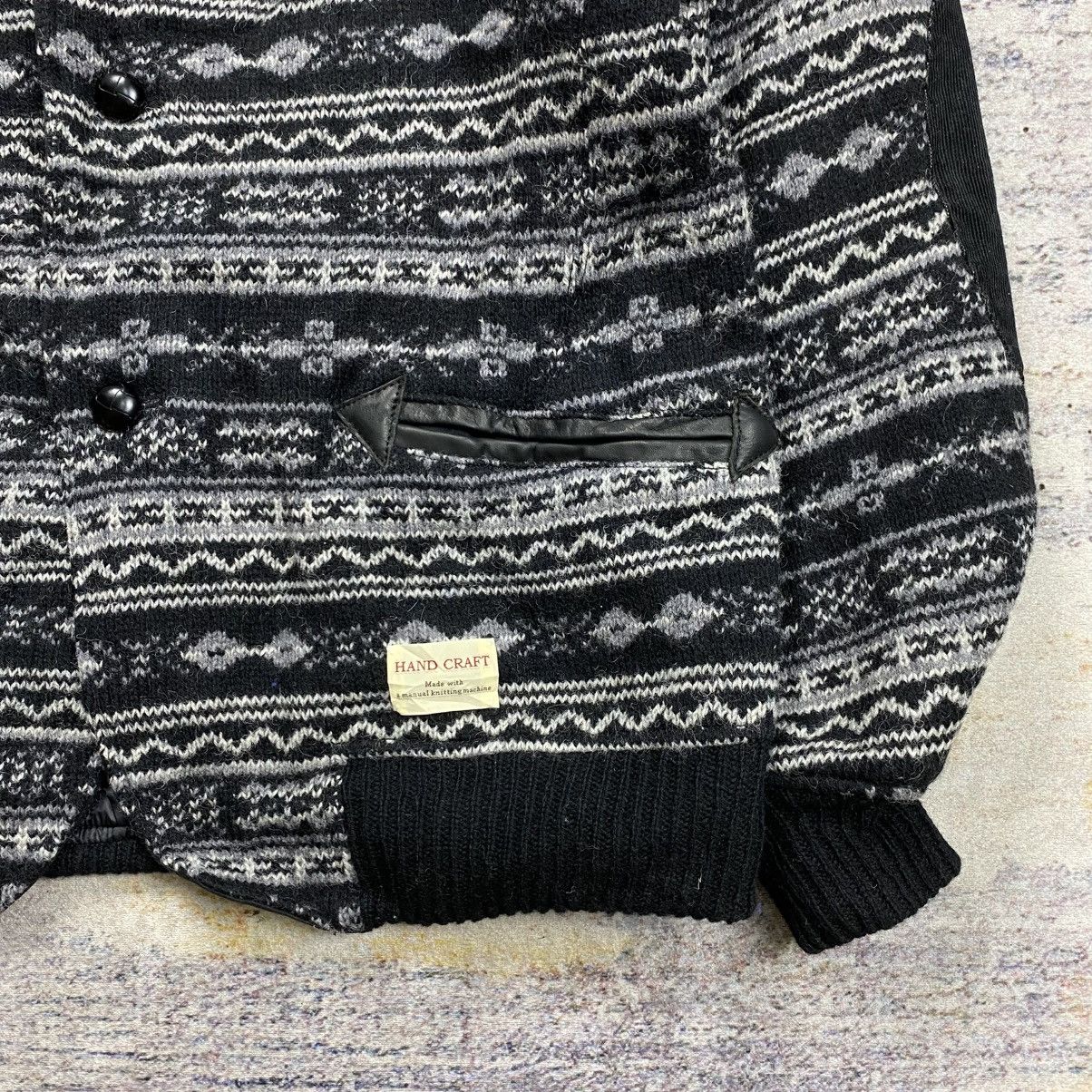 Comme des Garcons × Comme des Garcons Homme Comme des garcons homme hand craft manual knitting jacket Size US M / EU 48-50 / 2 - 8 Thumbnail