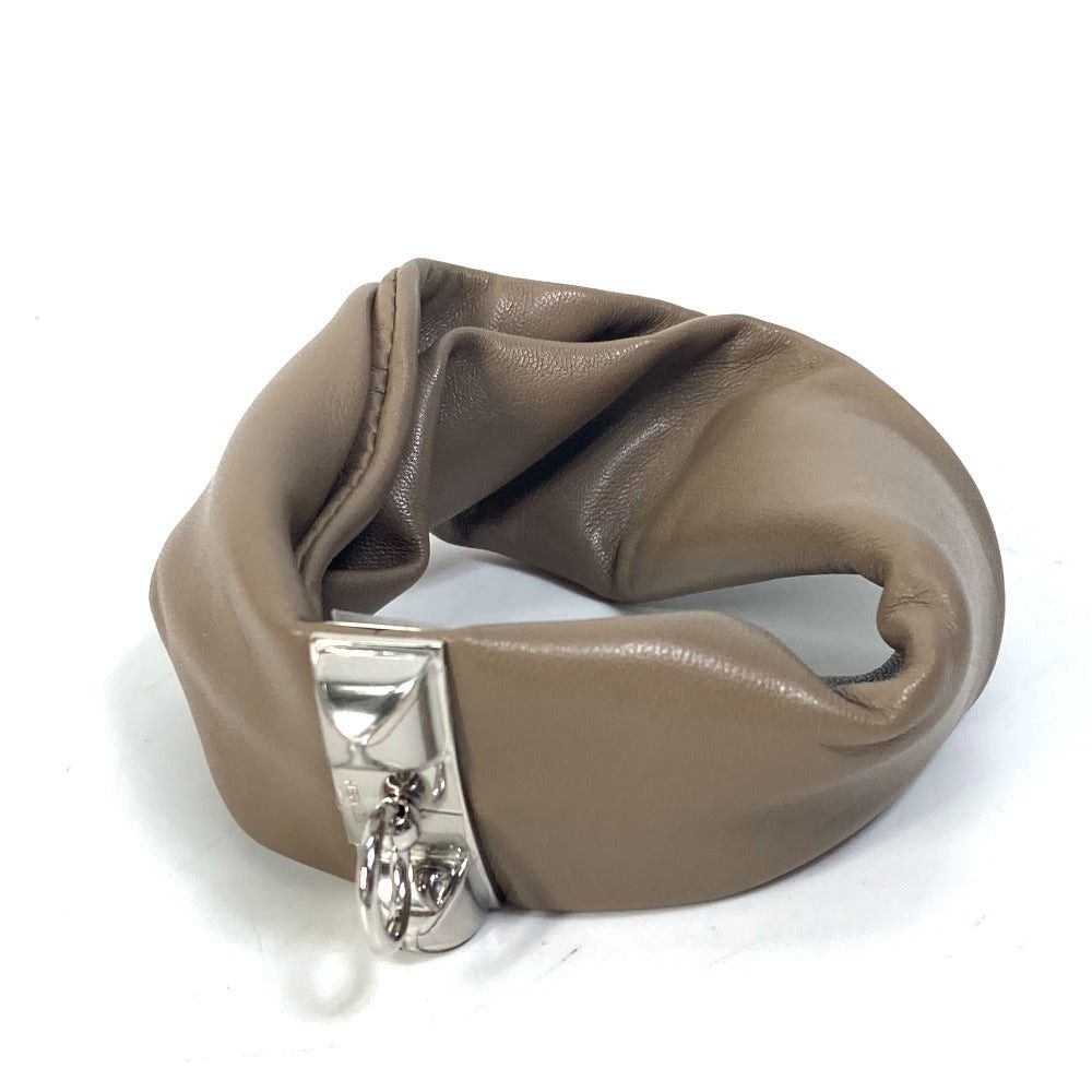 Hermes Accessories Medor Torsado Petit Ash H Bracelet Leather Women