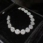Other Women Sparkling Zircon Smile Bracelet Size ONE SIZE - 2 Thumbnail