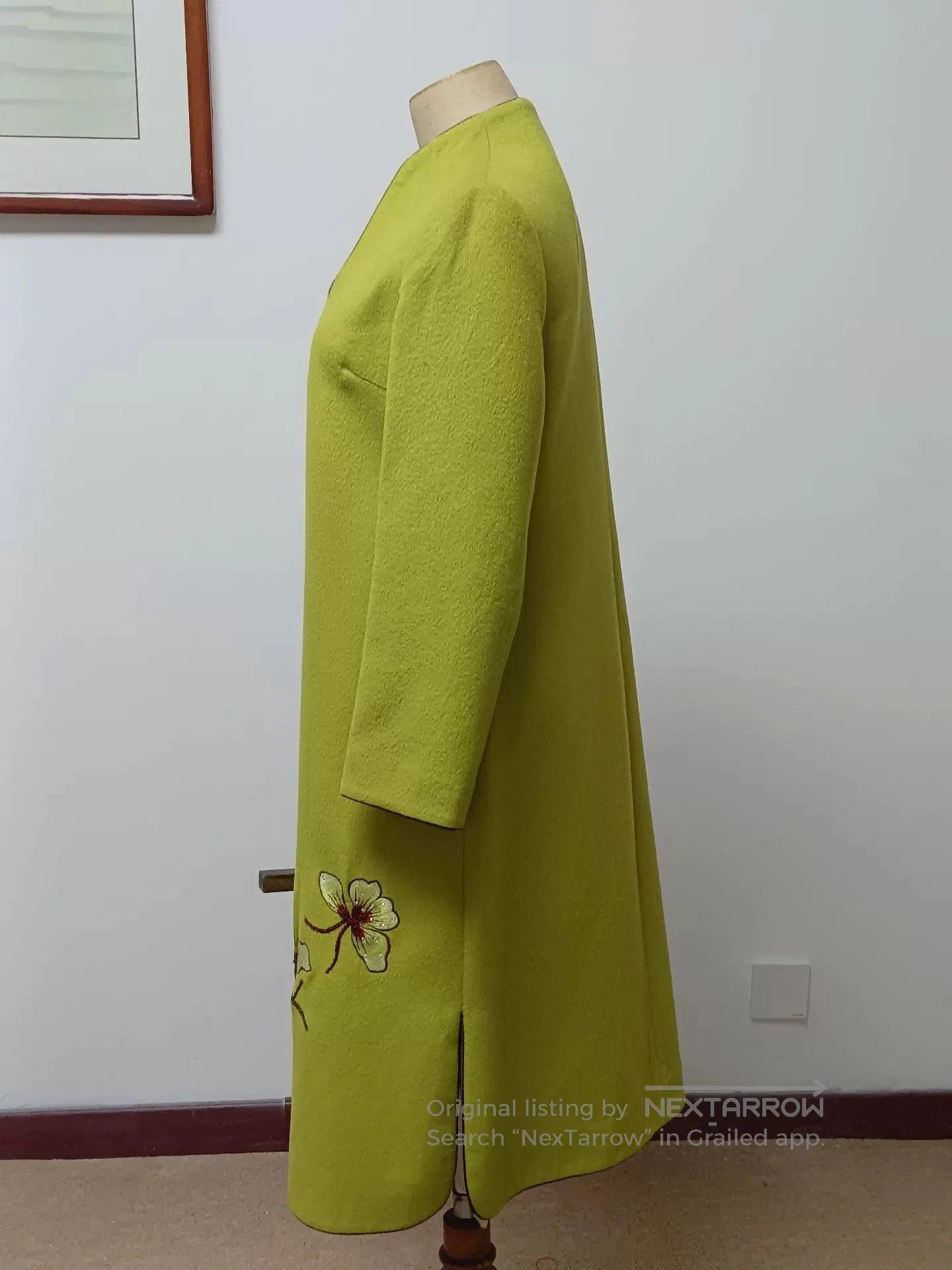Kapital Green Chinese Style Wool Coat. Size US L / EU 52-54 / 3 - 3 Thumbnail