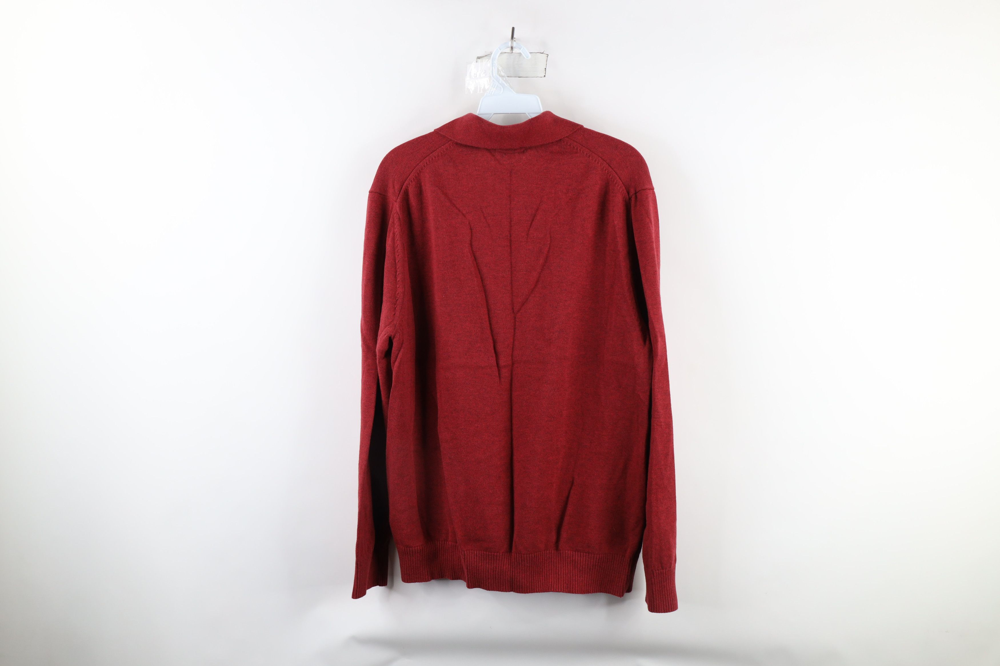 Vintage Vintage 90s Streetwear Knit Collared Pullover Polo Shirt Size US L / EU 52-54 / 3 - 6 Thumbnail