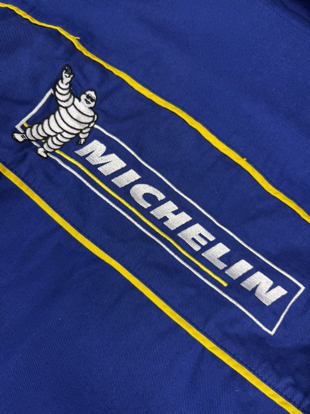 Vintage Vintage 80s Michelin embroidered workwear racing jacket Size US XL / EU 56 / 4 - 10 Thumbnail