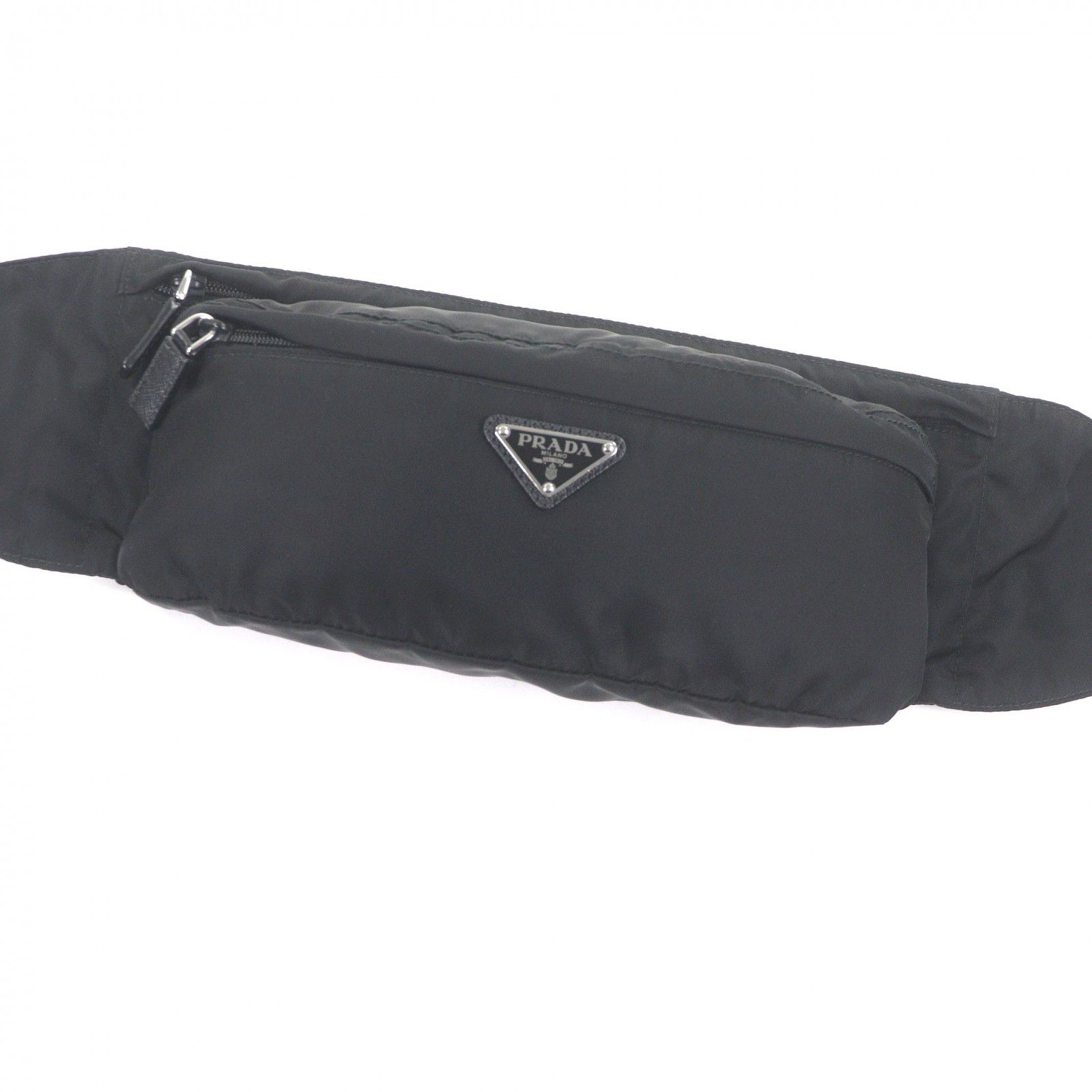 Prada × Vintage Prada Art.4 VA 056 Black/Red Logo Utility Fanny