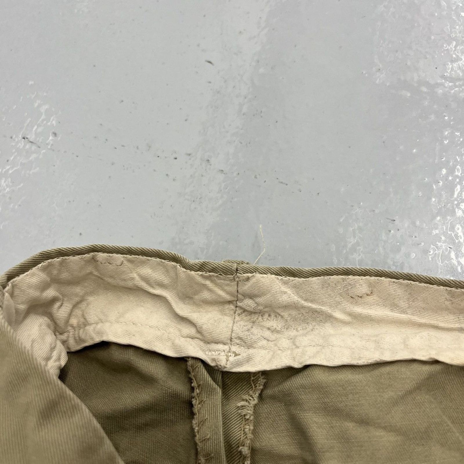 Other Vintage 50s Burlington Tan Sanforized Sail Cloth Chino 38x32 Size US 38 / EU 54 - 6 Thumbnail