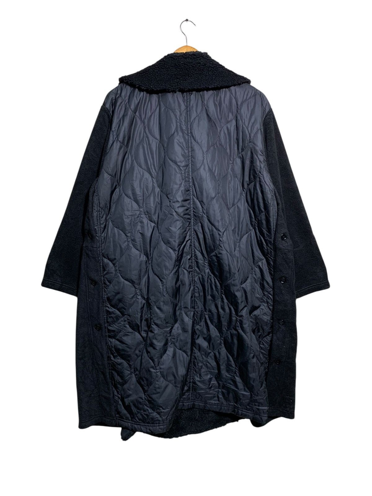 gomme 🔥GOMME HOMME SPLIT FLEECE/NYLON JACKETS Size US M / EU 48-50 / 2 - 5 Thumbnail