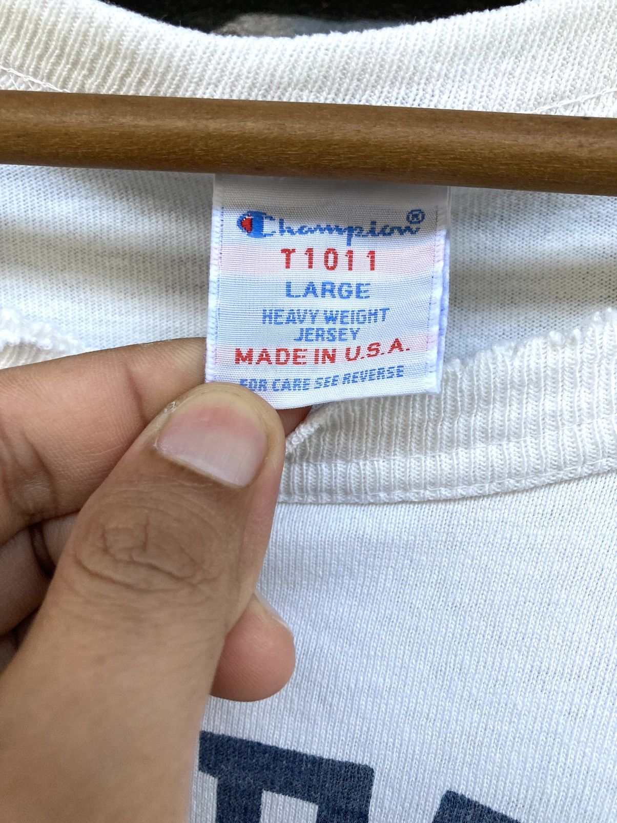 Champion Champion Tee - Georgetown Indians Size US L / EU 52-54 / 3 - 3 Thumbnail