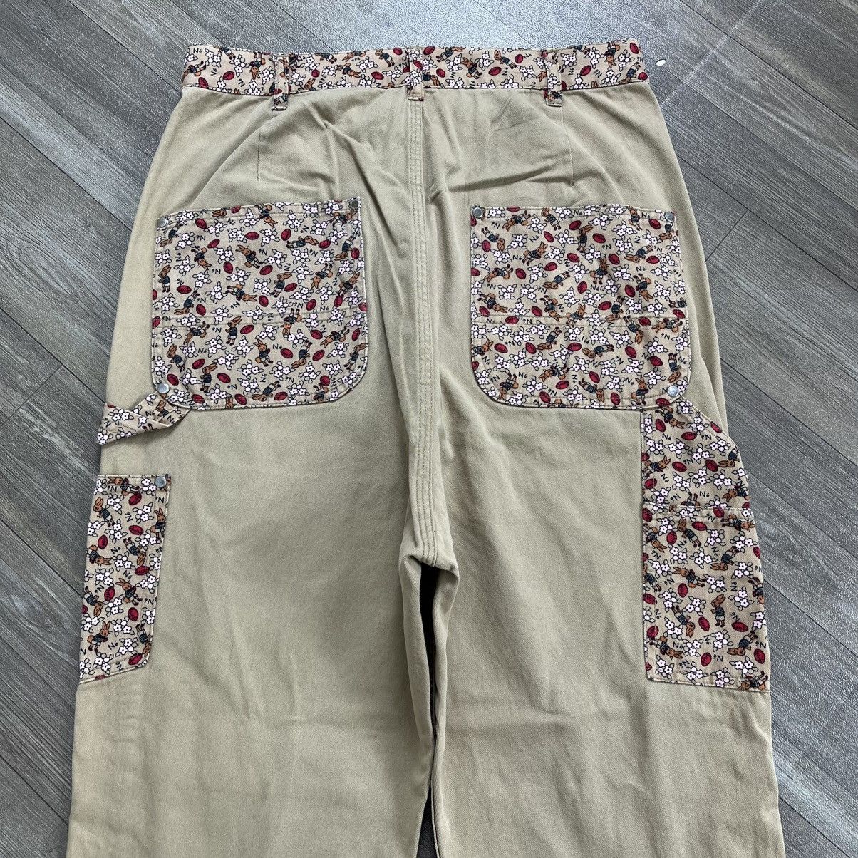 Ne-Net Vintage Ne-net Issey Miyake Carpenter Double Knee Pants Size US 30 / EU 46 - 18 Thumbnail