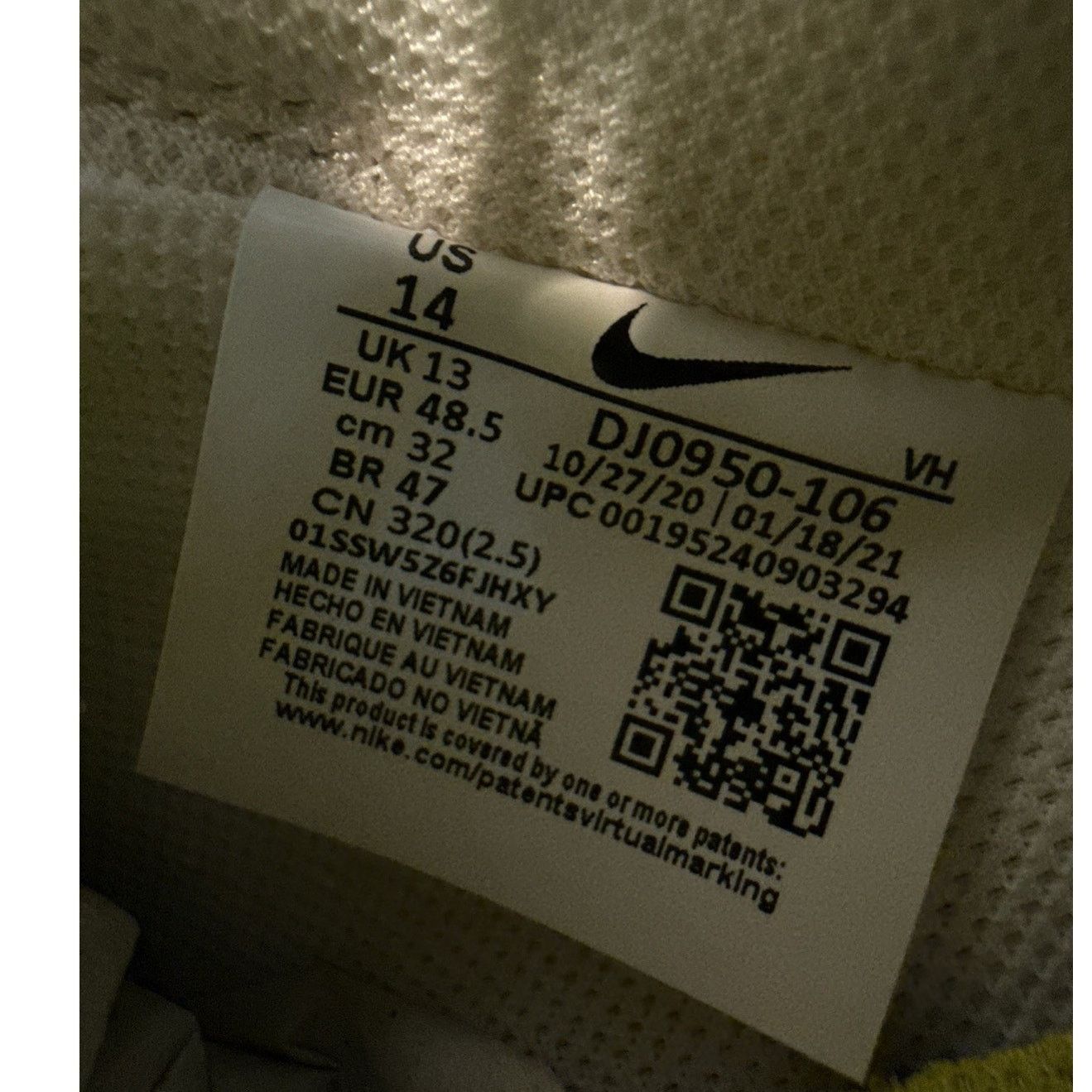 Nike NIKE x OFF WHITE DUNK LOW LOT 14/50 SZ 14 BRAND NEW All OG Size US 14 / EU 47 - 8 Thumbnail