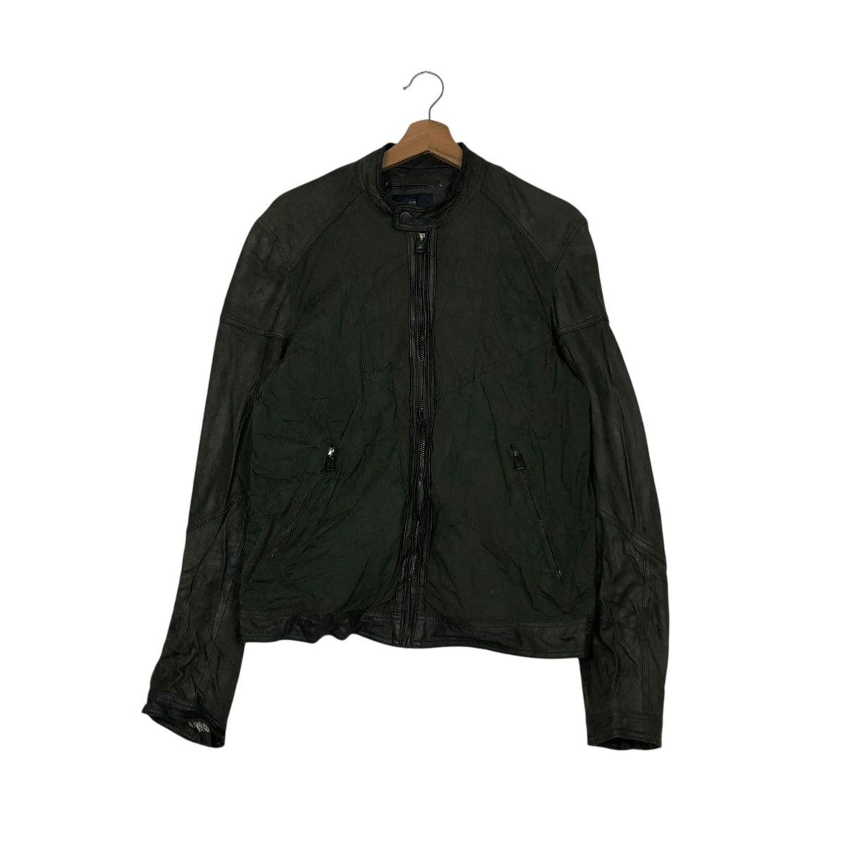 Scotch & Soda 🔥VINTAGE GENUINE LEATHER JACKET BIKER MADE WITH LOVE Size US M / EU 48-50 / 2 - 3 Thumbnail