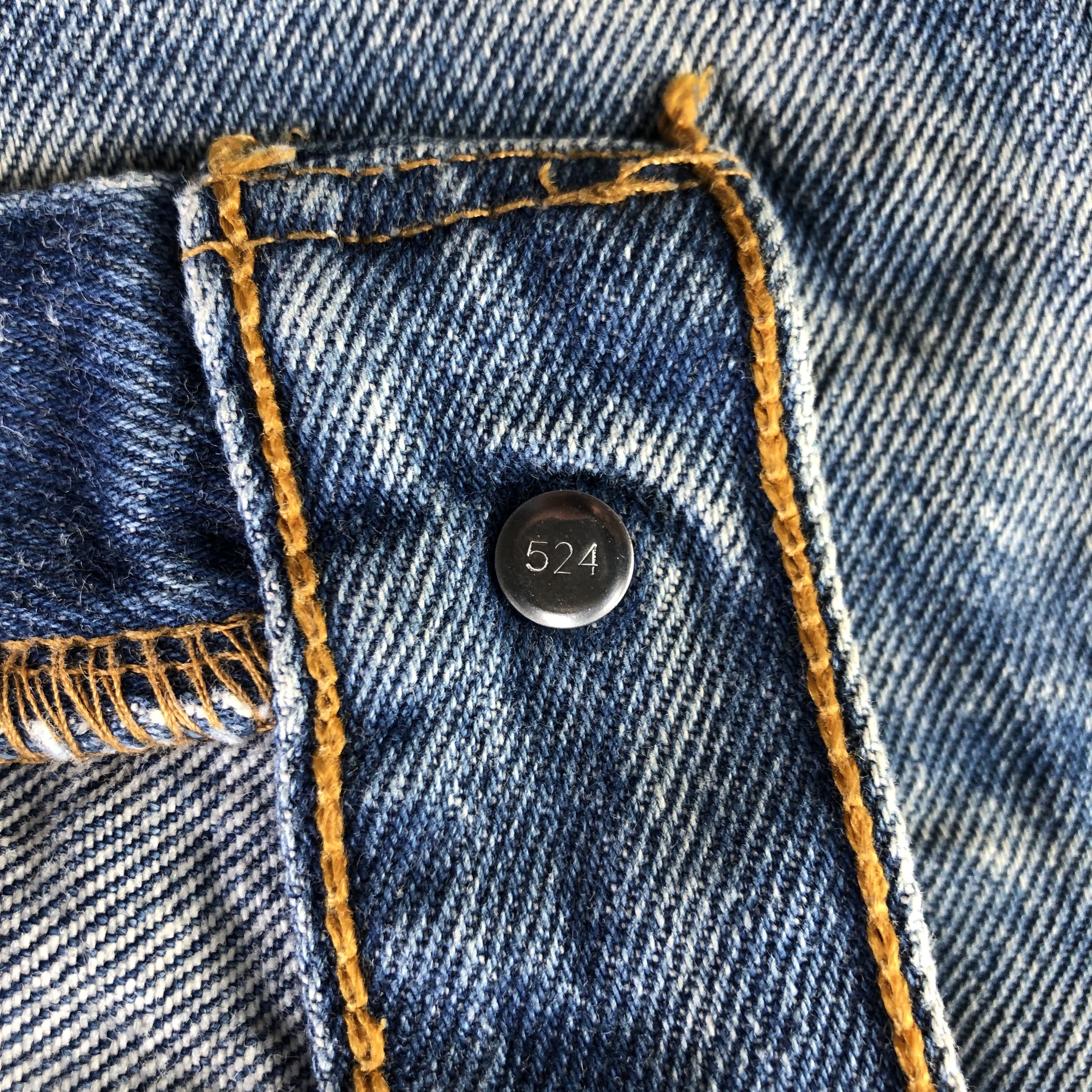 Levi's 90s Vintage Blue Wash Levis 501 Jeans-J3949 Size US 28 / EU 44 - 9 Thumbnail
