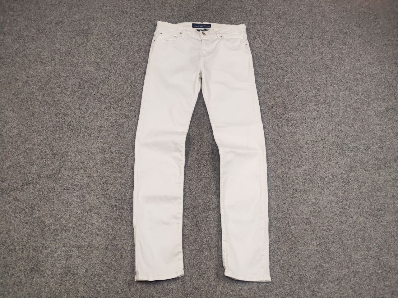 Jacob Cohen Jacob Cohen Design kimberly classic Slim White Denim Jeans Size 29" - 3 Thumbnail