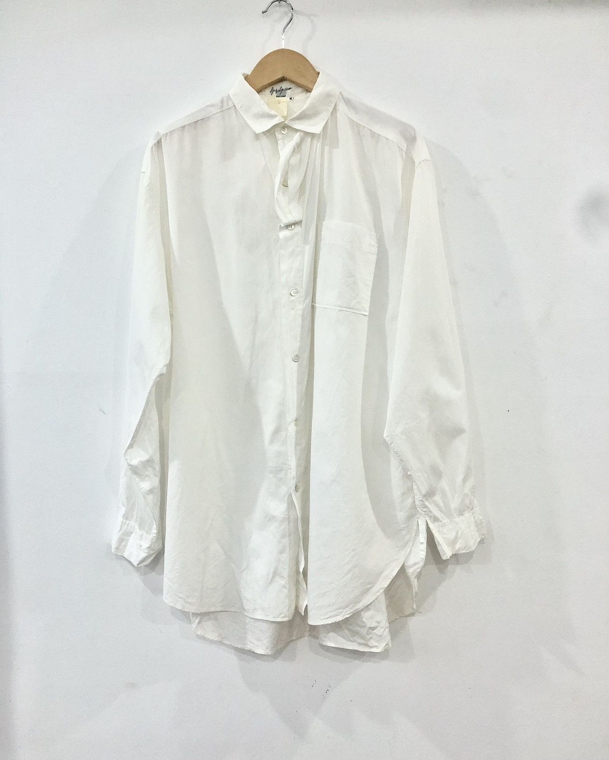 Pour Homme pleated shirt