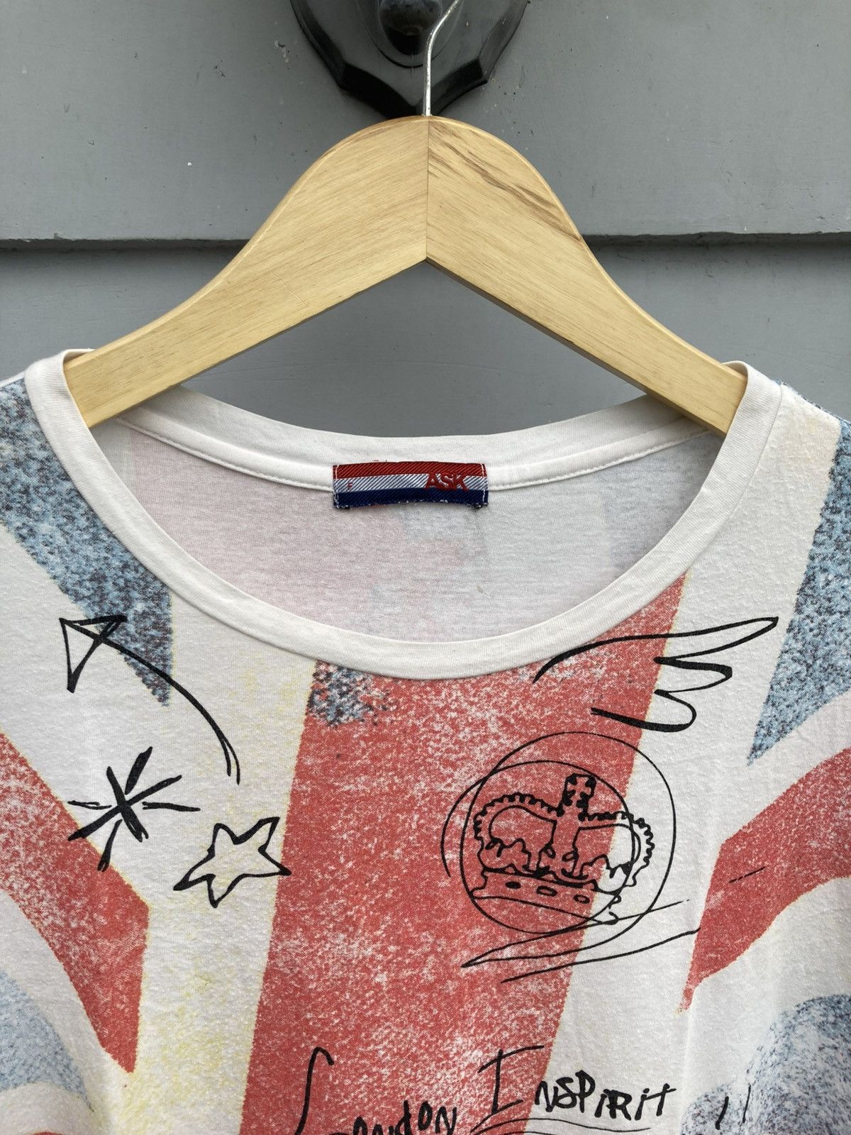 Japanese Brand × Vintage Japanese Brand All Over Print Uk Flag Size US L / EU 52-54 / 3 - 3 Thumbnail