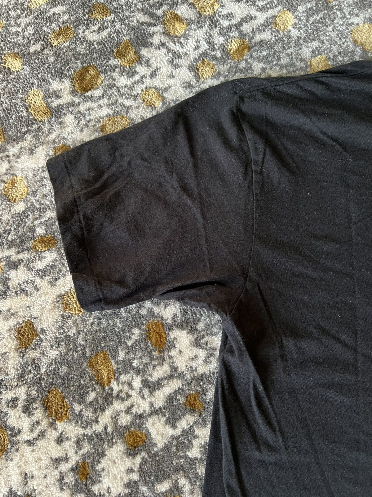 Vintage × Yves Saint Laurent Vintage Yves Saint Laurent Plain Black t-shirt Size US L / EU 52-54 / 3 - 12 Thumbnail