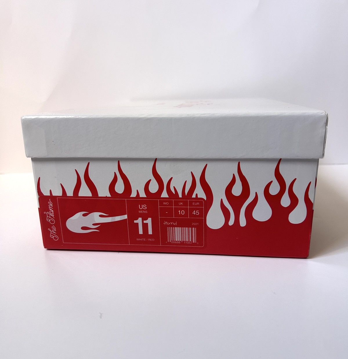 4HUNNID YG 4Hunnid The Flame Block Runner White/Red Shoes Size: 11 M Size US 11 / EU 44 - 8 Thumbnail