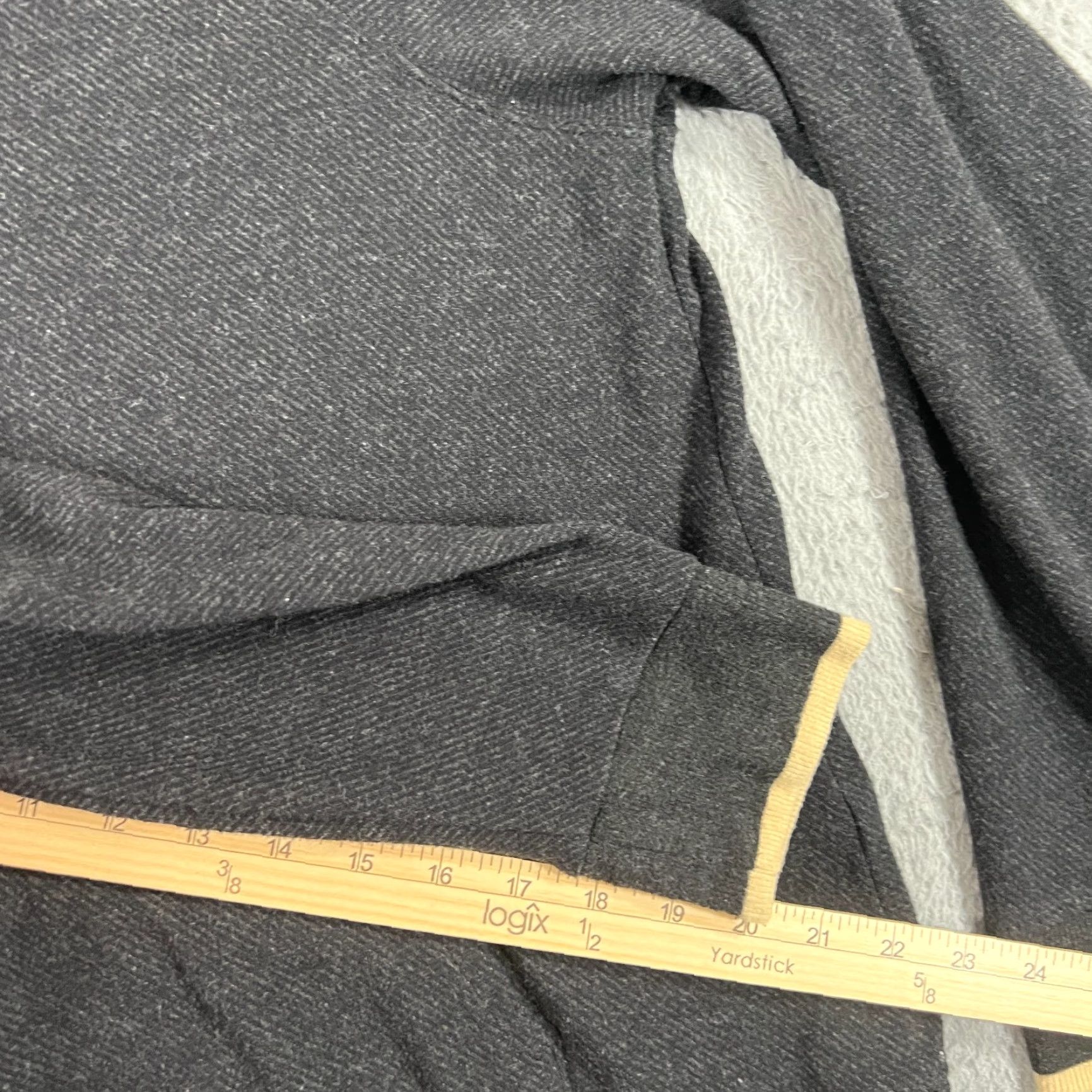 Faherty VINTAGE Faherty Women's Sweater Hoodie Casual Fall Winter M Black Heathered Hoodie Pouch Pocket Size M / US 6-8 / IT 42-44 - 5 Thumbnail
