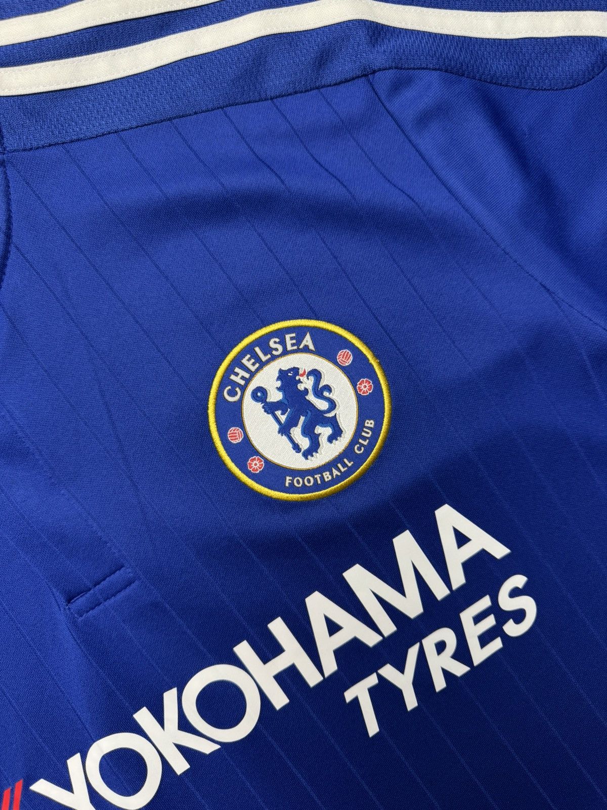 Adidas Vintage Adidas FC Chelsea 2015 Blokecore Soccer Jersey Size US XXL / EU 58 / 5 - 5 Thumbnail
