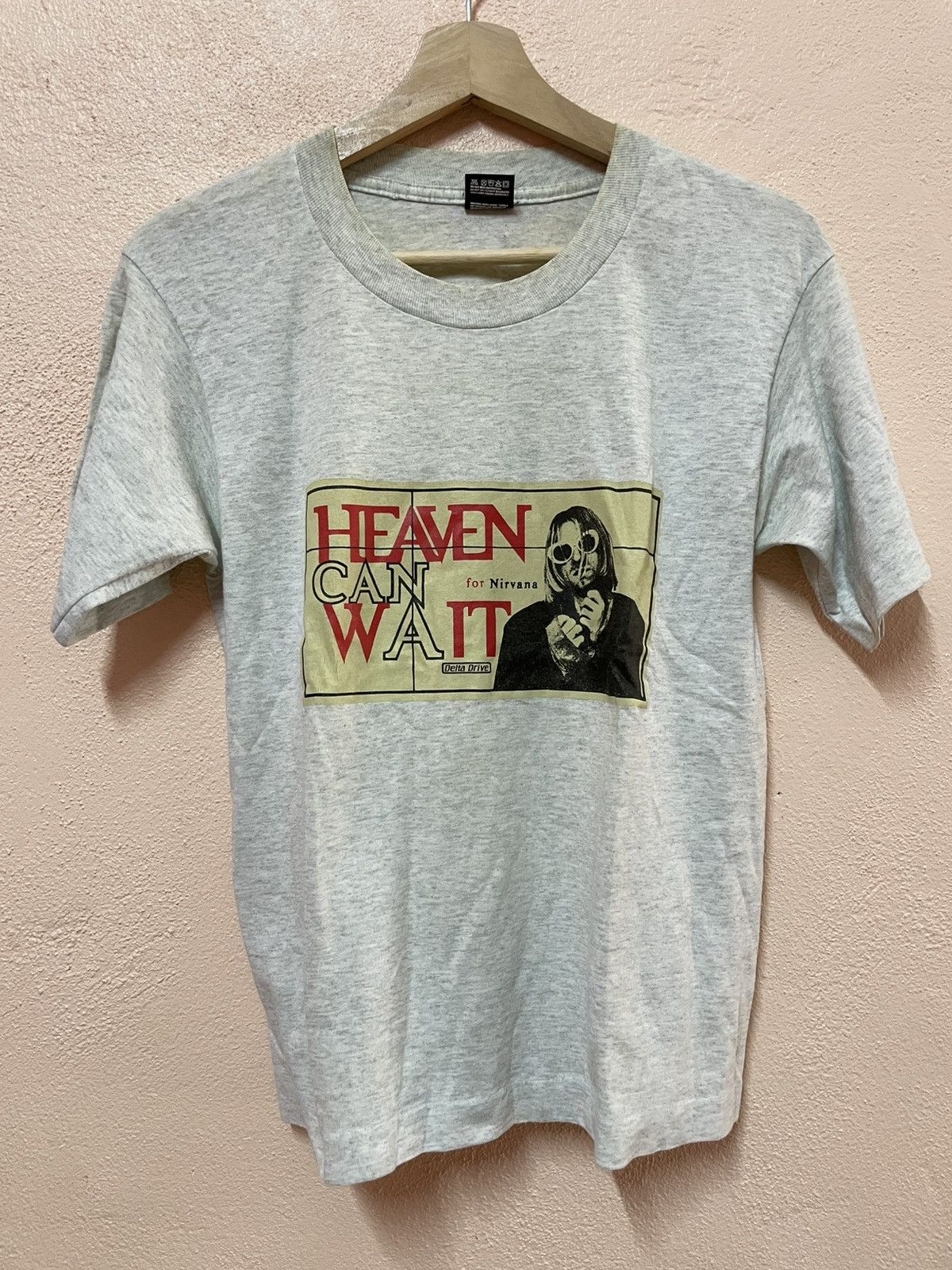 Nirvana Vintage Nirvana Heaven can Wait It ( bootleg) Kurt Cobain Size US XXS / EU 40 - 1 Thumbnail