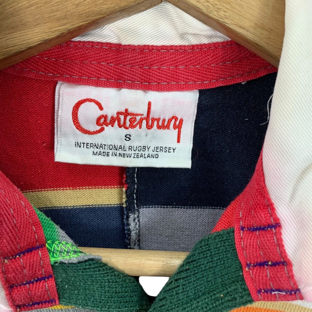 Canterbury of New Zealand Vintage 90’ CANTERBURY UGLIES RUGBY Jersey Tee Shirt Top Size US S / EU 44-46 / 1 - 7 Thumbnail