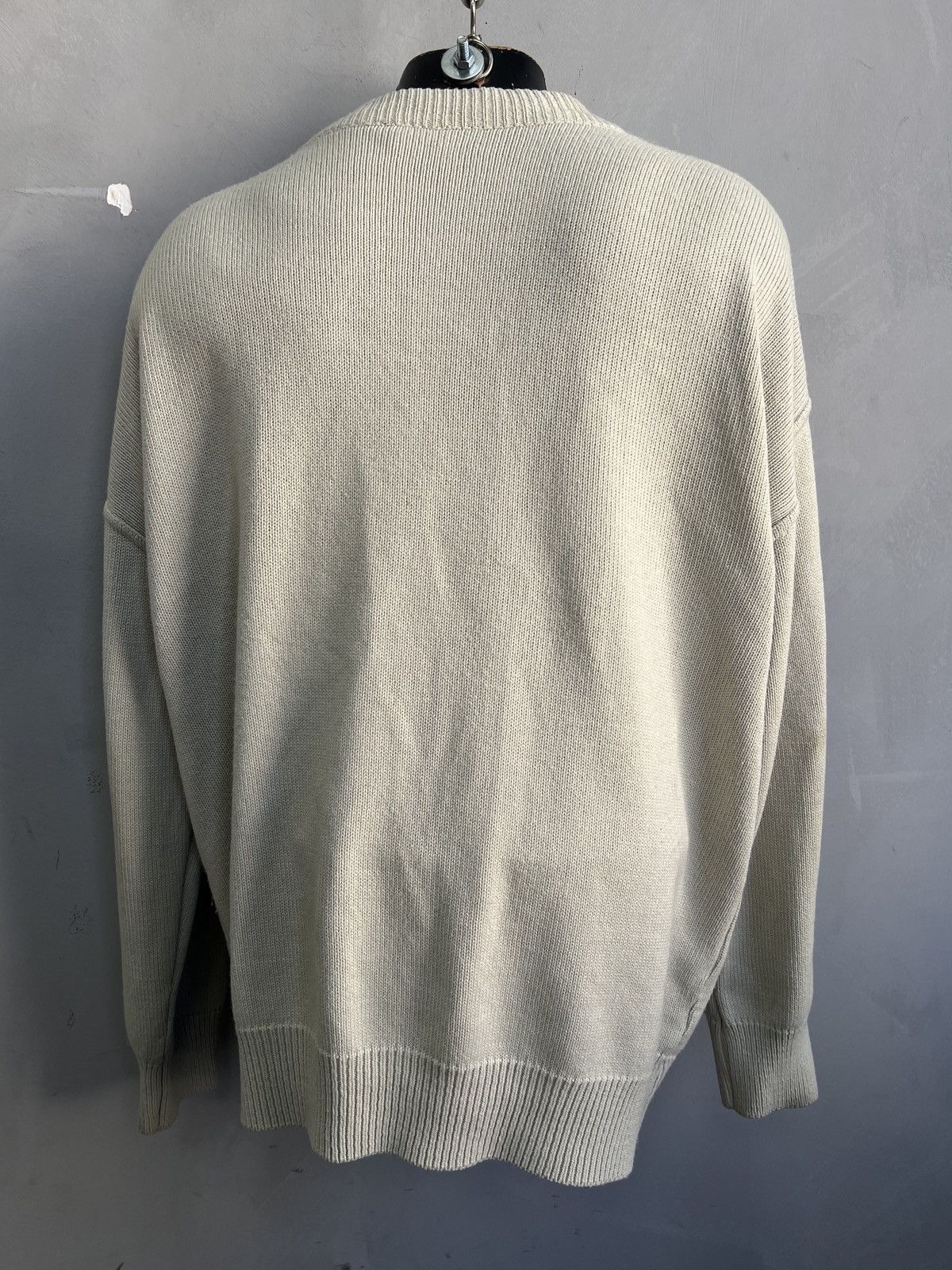 Lacoste Beige Knit lacoste chemise y2k Cardigan Vintage Classic Size US L / EU 52-54 / 3 - 7 Thumbnail