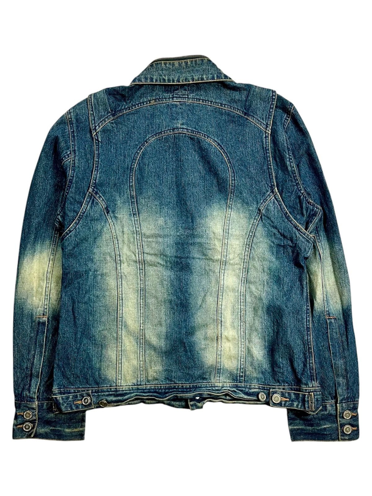 ジャケット・アウター 00s archive L.G.B. bleach denim jacket 00s archive L.G.B. bleach denim jacket