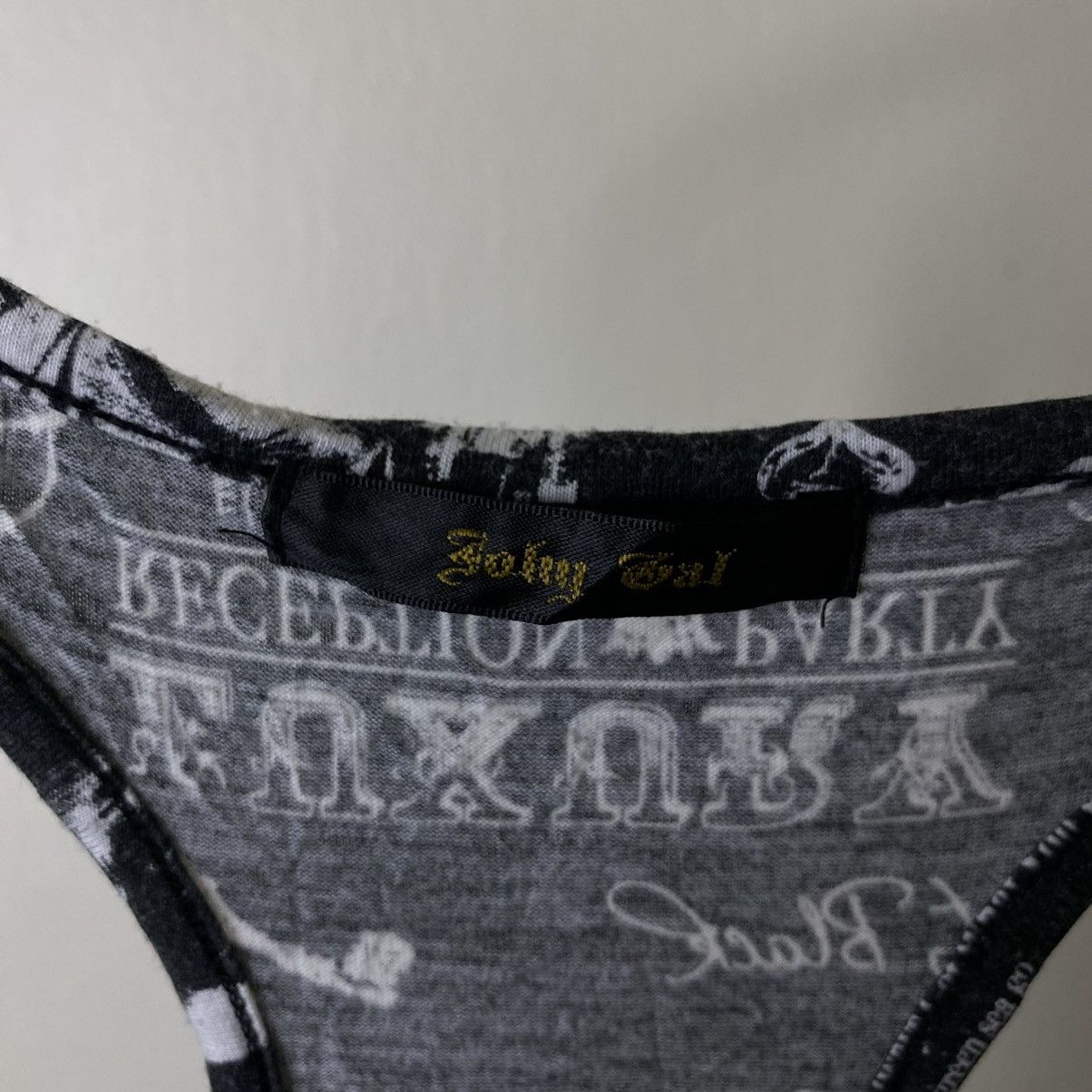 If Six Was Nine JapanBrand Seditionaries Poem Cross Cyber Gothic Punk TT Size XS / US 0-2 / IT 36-38 - 3 Thumbnail