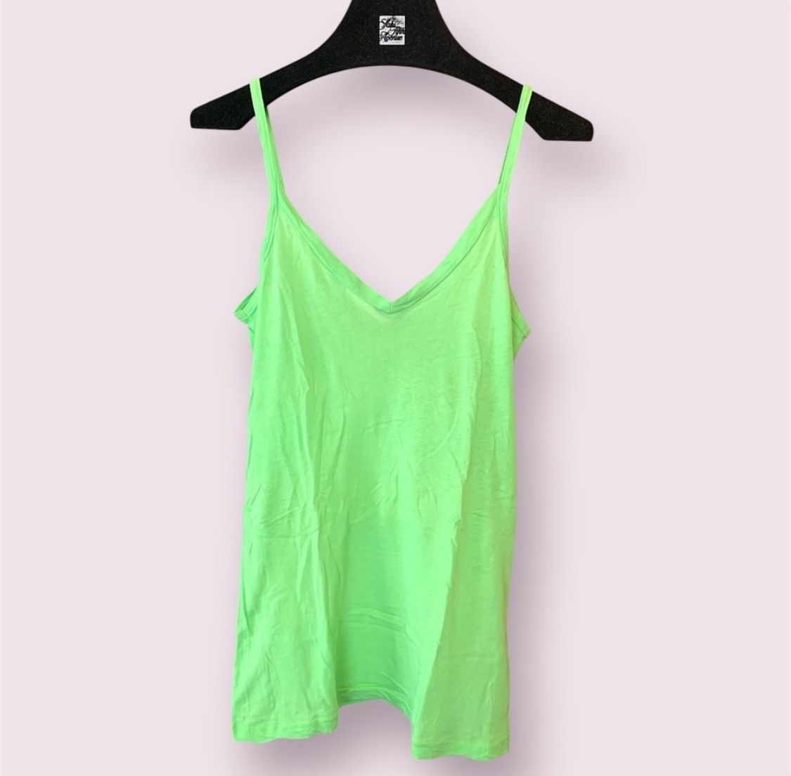 Other Neon Green Cotton Tank Top Size M / US 6-8 / IT 42-44 - 1 Thumbnail