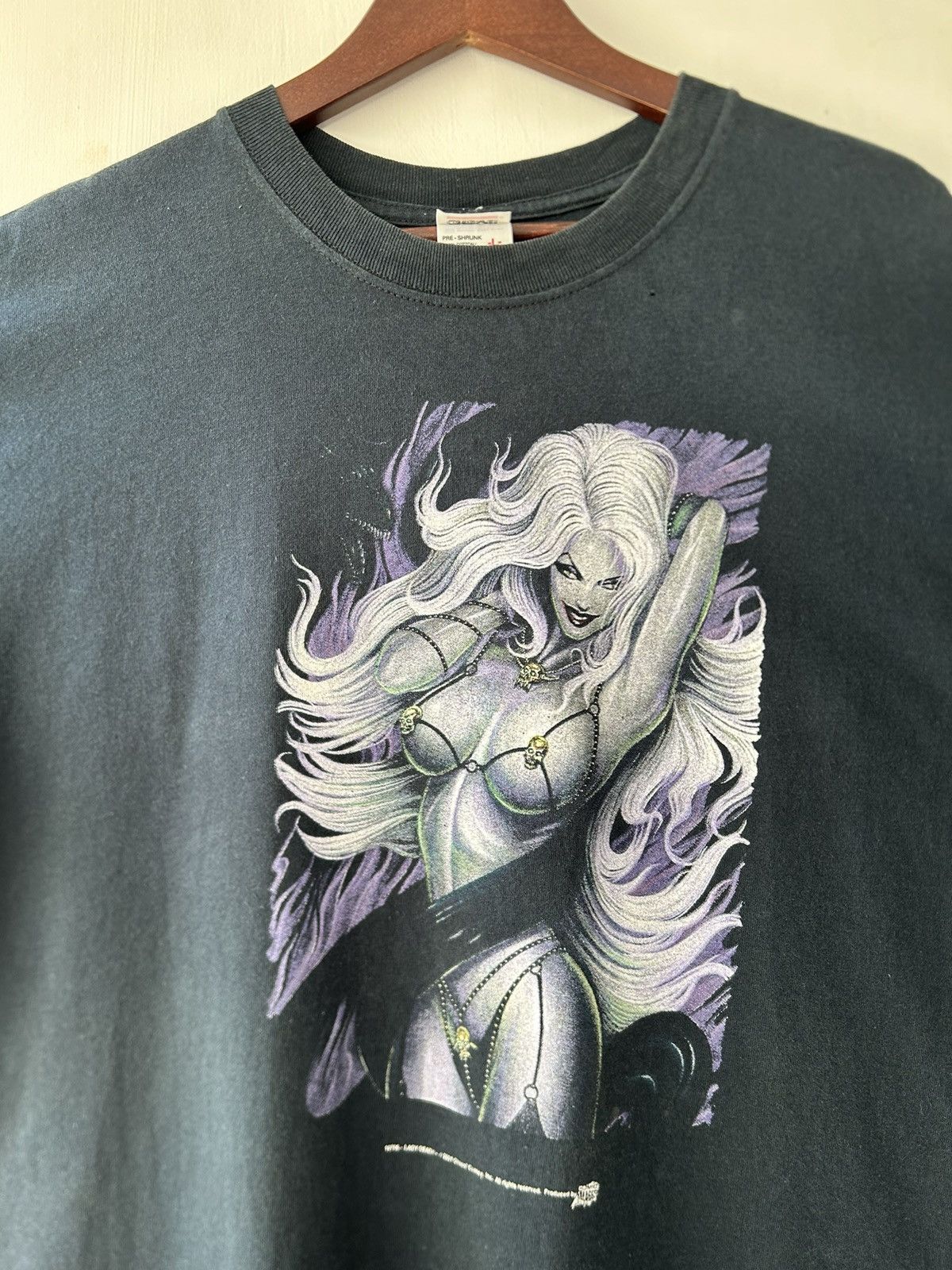 Marvel Comics Vintage 2001 Lady Death Marvel Villains Comic Images Tee Size US L / EU 52-54 / 3 - 2 Thumbnail
