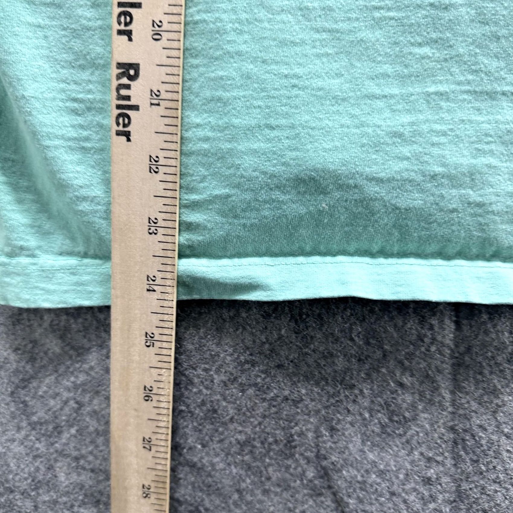 Vintage VINTAGE Mixed Blue Shirt Mens M Green Sleeveless Mock Neck Pocket Tee Cotton Size US M / EU 48-50 / 2 - 6 Thumbnail