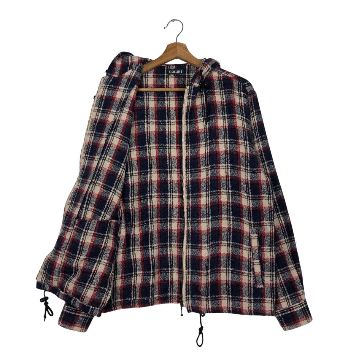 Japanese Brand 📌Vintage Zipper Biker Jacket Collins Tartan Issey Miyake Size US S / EU 44-46 / 1 - 13 Thumbnail