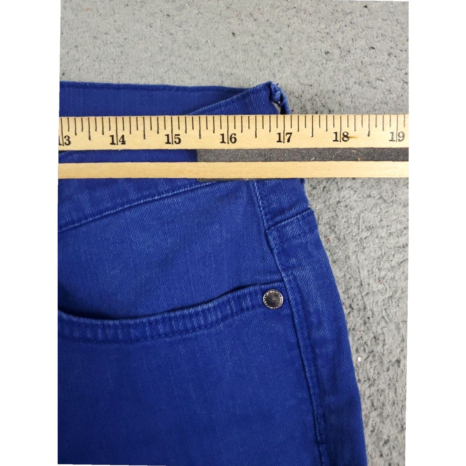 Ralph Lauren Ralph Lauren Womens Flat Front Jeans 12 Extra Large 33x25.5 Blue Pants Size 34" / US 12 / IT 48 - 4 Thumbnail