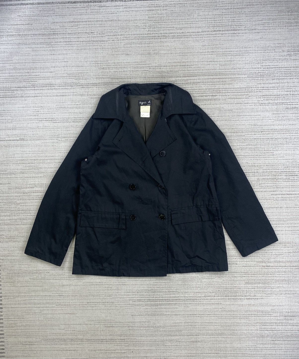 agnes b. Vintage Agnes B. France Double Colar Blazer Jacket Size M / US 6-8 / IT 42-44 - 6 Thumbnail