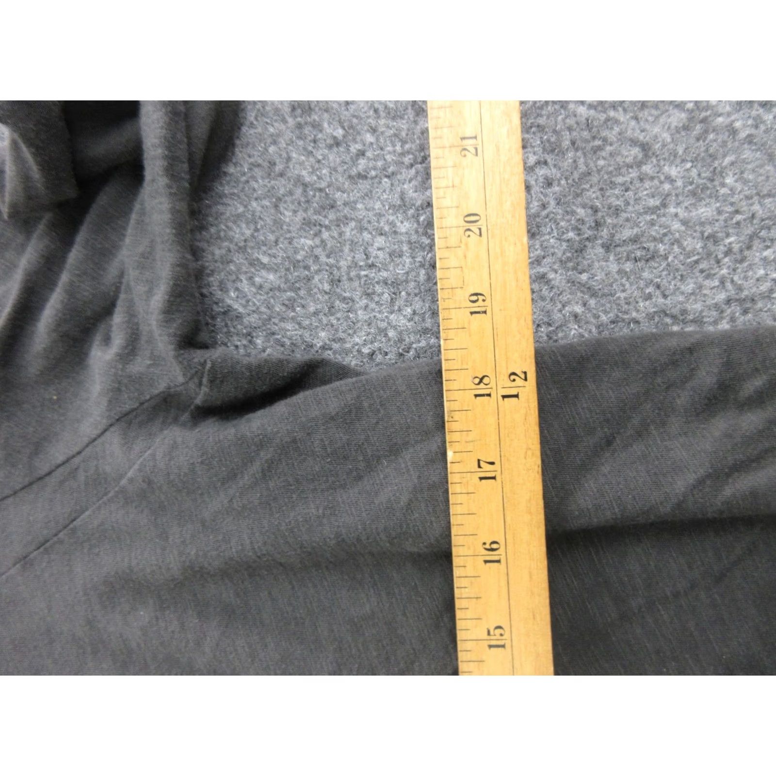 Veronica Beard Veronica Beard Shirt Womens XS Gray Crew Neck Long Sleeve Pima Cotton Jersey Top Size XS / US 0-2 / IT 36-38 - 4 Thumbnail