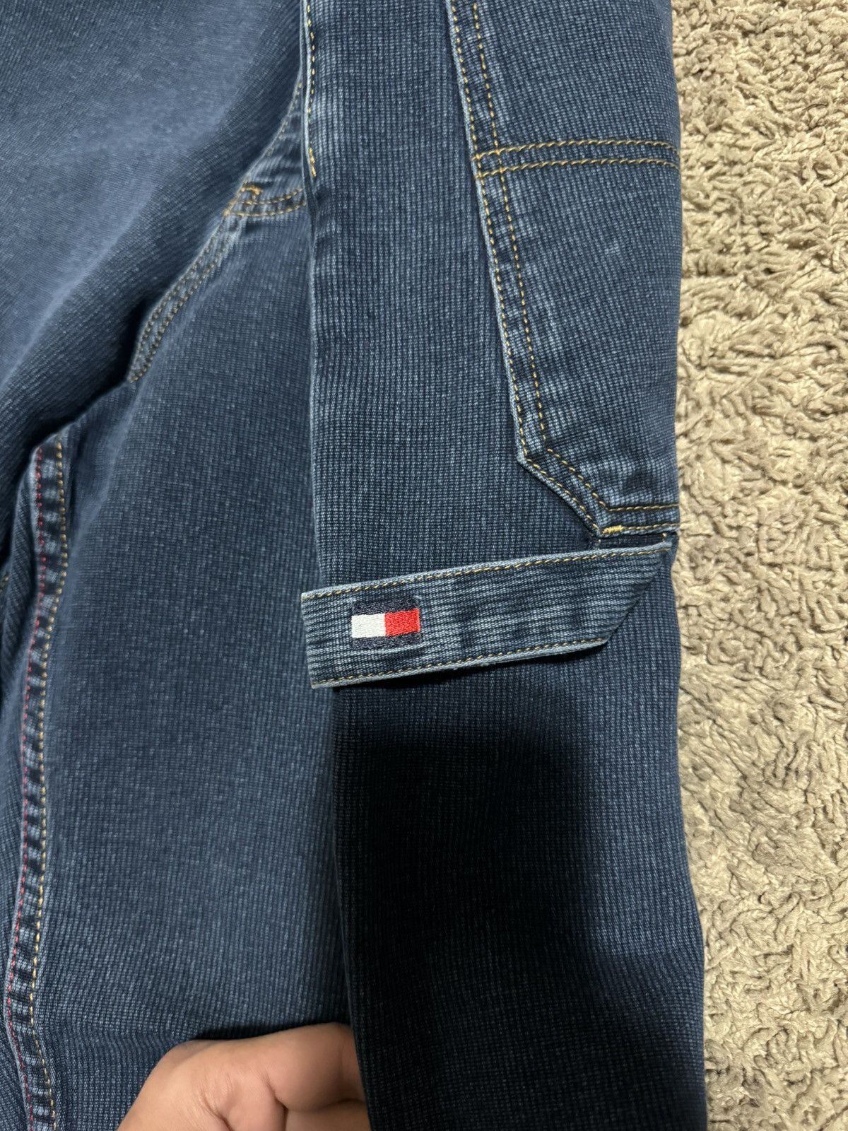 Tommy Hilfiger × Vintage vintage baggy tommy hilfiger pants Size US 36 / EU 52 - 4 Thumbnail