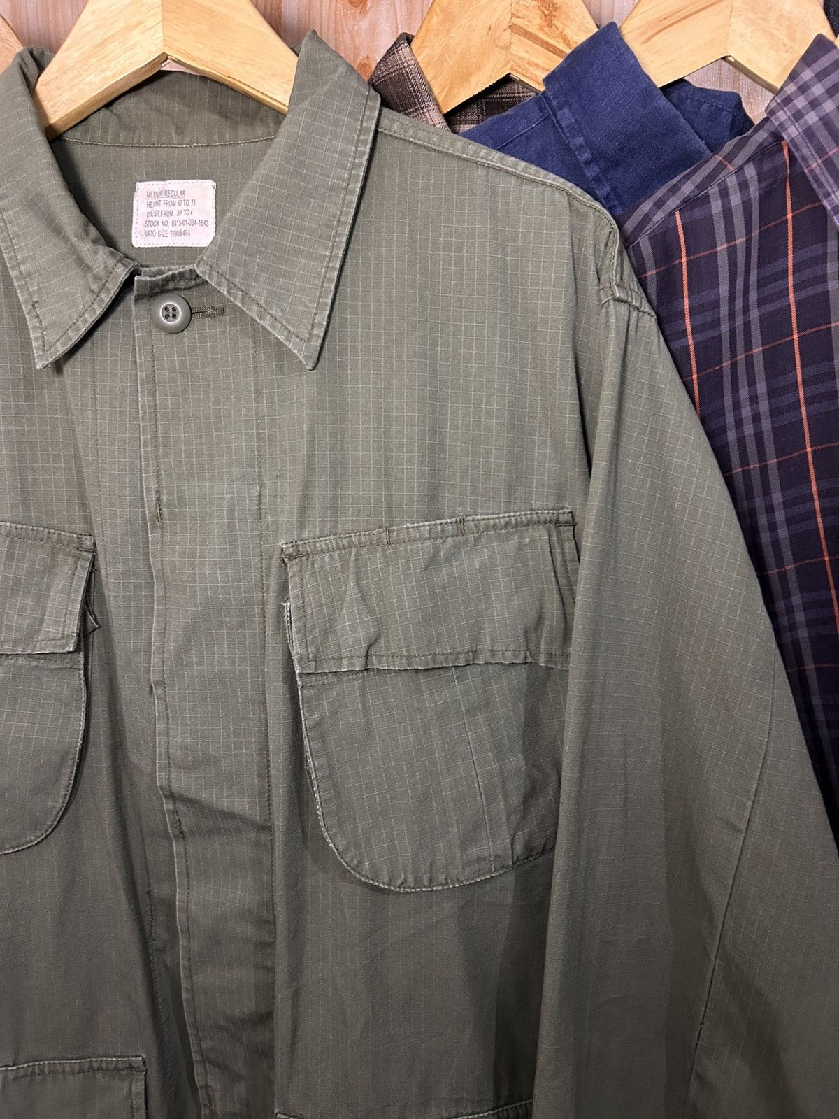 Vintage Vintage 60s Jungle Jacket Tropical Combat Slant Pocket Size US M / EU 48-50 / 2 - 4 Thumbnail